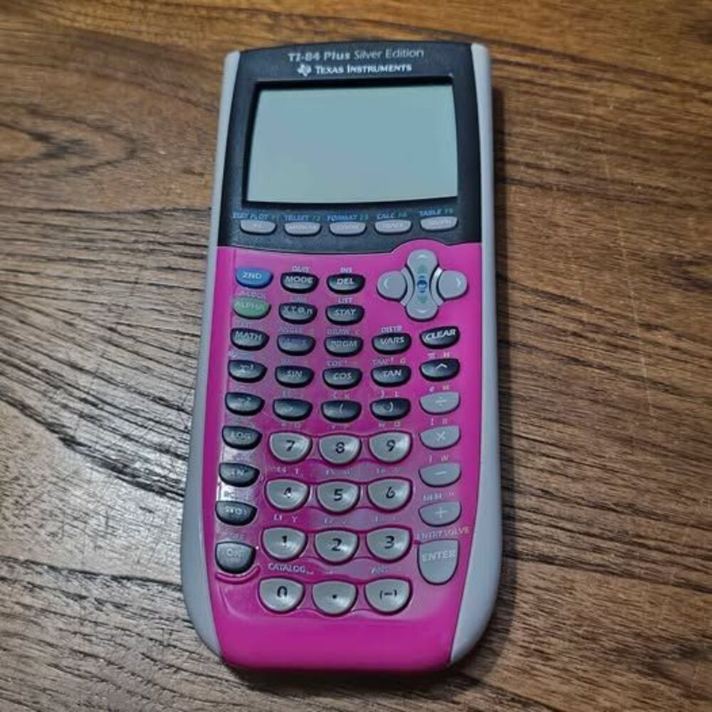 Texas Instruments TI-84 Plus Silver Edition Graphing Calculator No Case